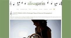 Desktop Screenshot of alisagarinphotography.com